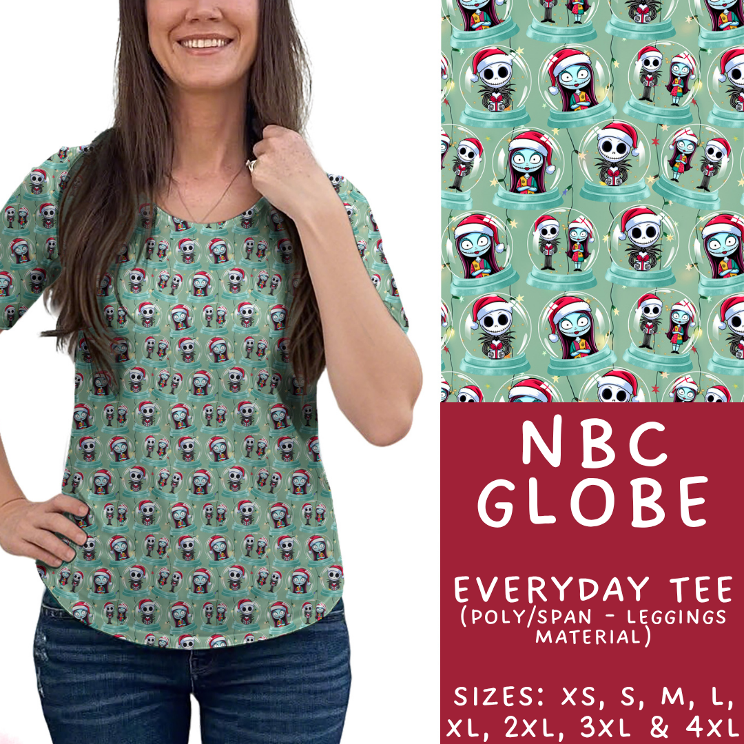 Batch #432 - Winter Globes - Closes 10/17 - ETA early December - NBC Globe Everyday Tee