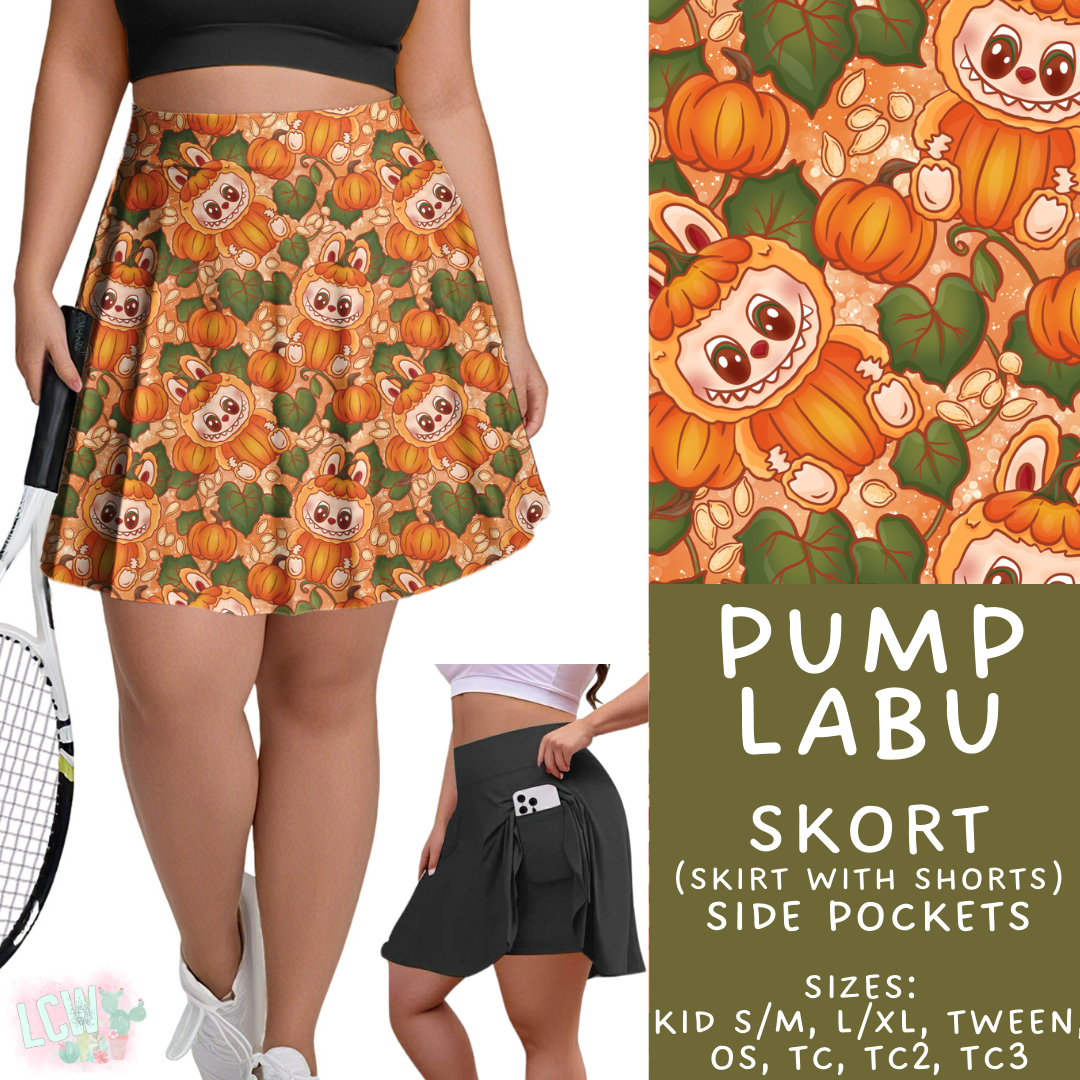 Batch #409 - Character Fall 2 - Closes 9/8 - ETA late October - Pump Labu Skort