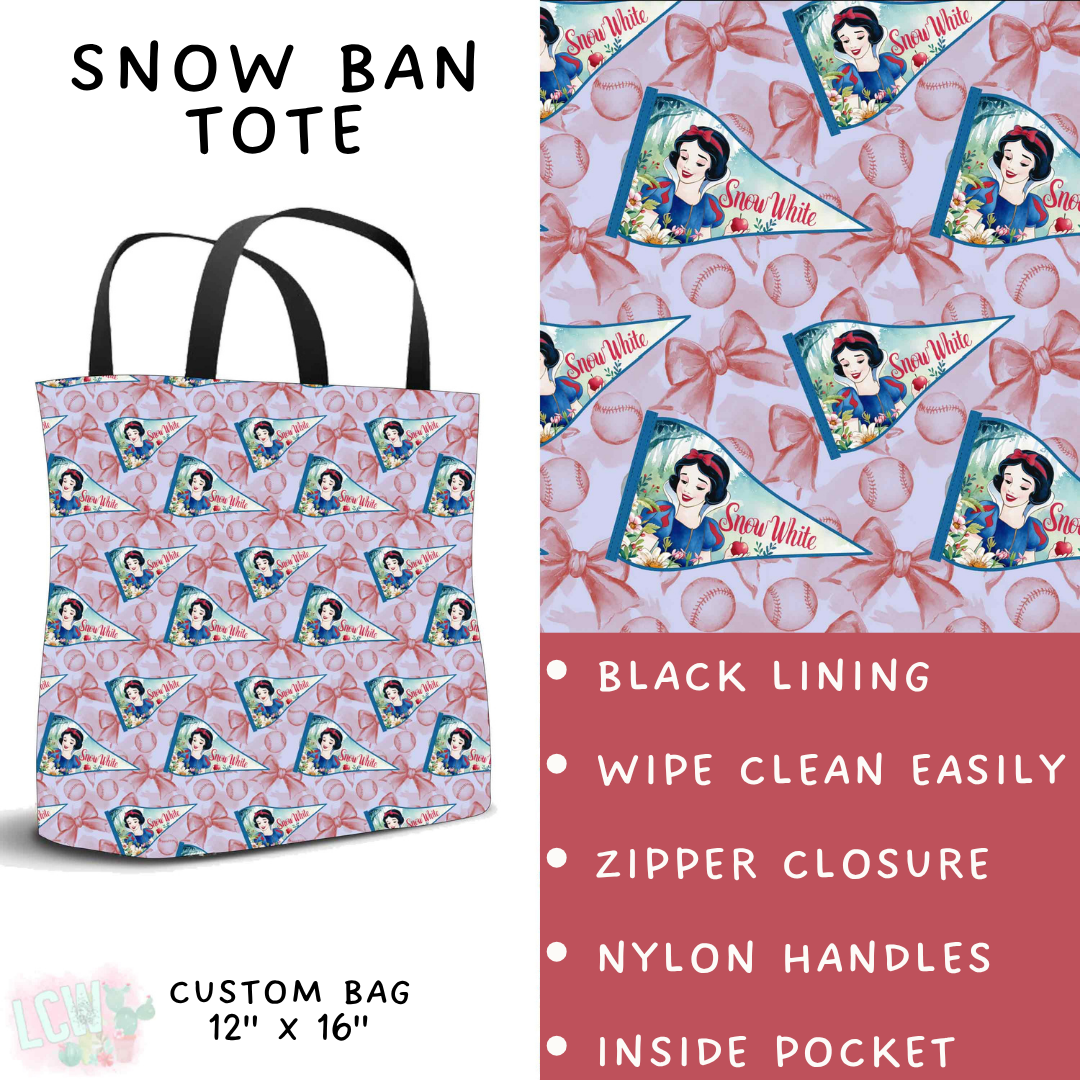 Batch #542 - Pennant Banner Collection - Closes 6/12 - ETA mid August - Snow Ban Tote