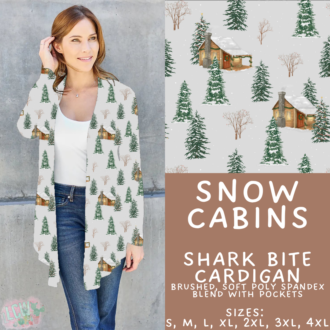 Batch #433 - Winter Cabin - Closes 10/20 - ETA early Dec - Snow Cabins Cardigan