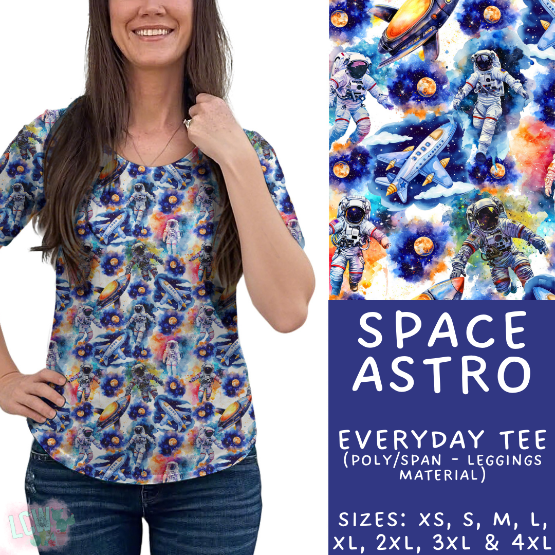 Batch #408 - Fun Run 14 - Closes 9/5 - ETA mid/late October - Space Astro Everyday Tee