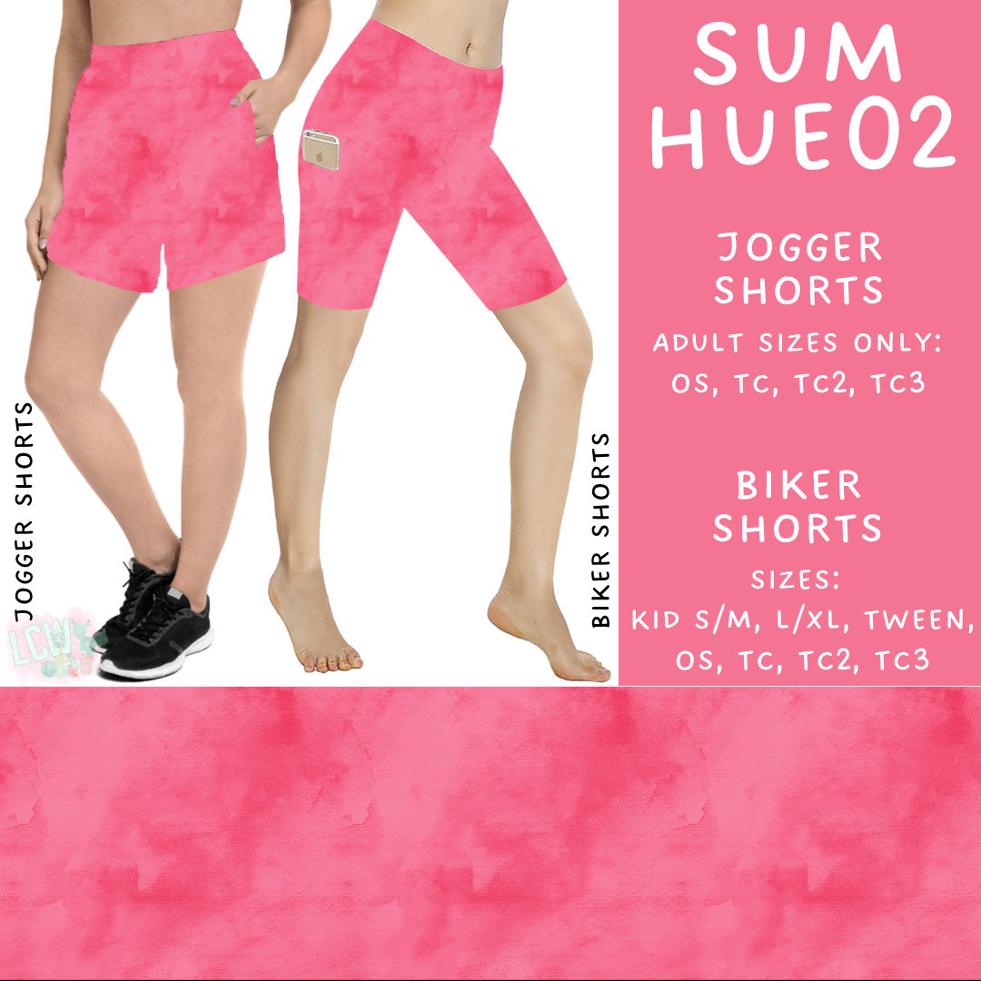 Batch #321 - Summer Hues - Closes 4/16 - ETA early June - Sum Hues02 Biker & Jogger Shorts