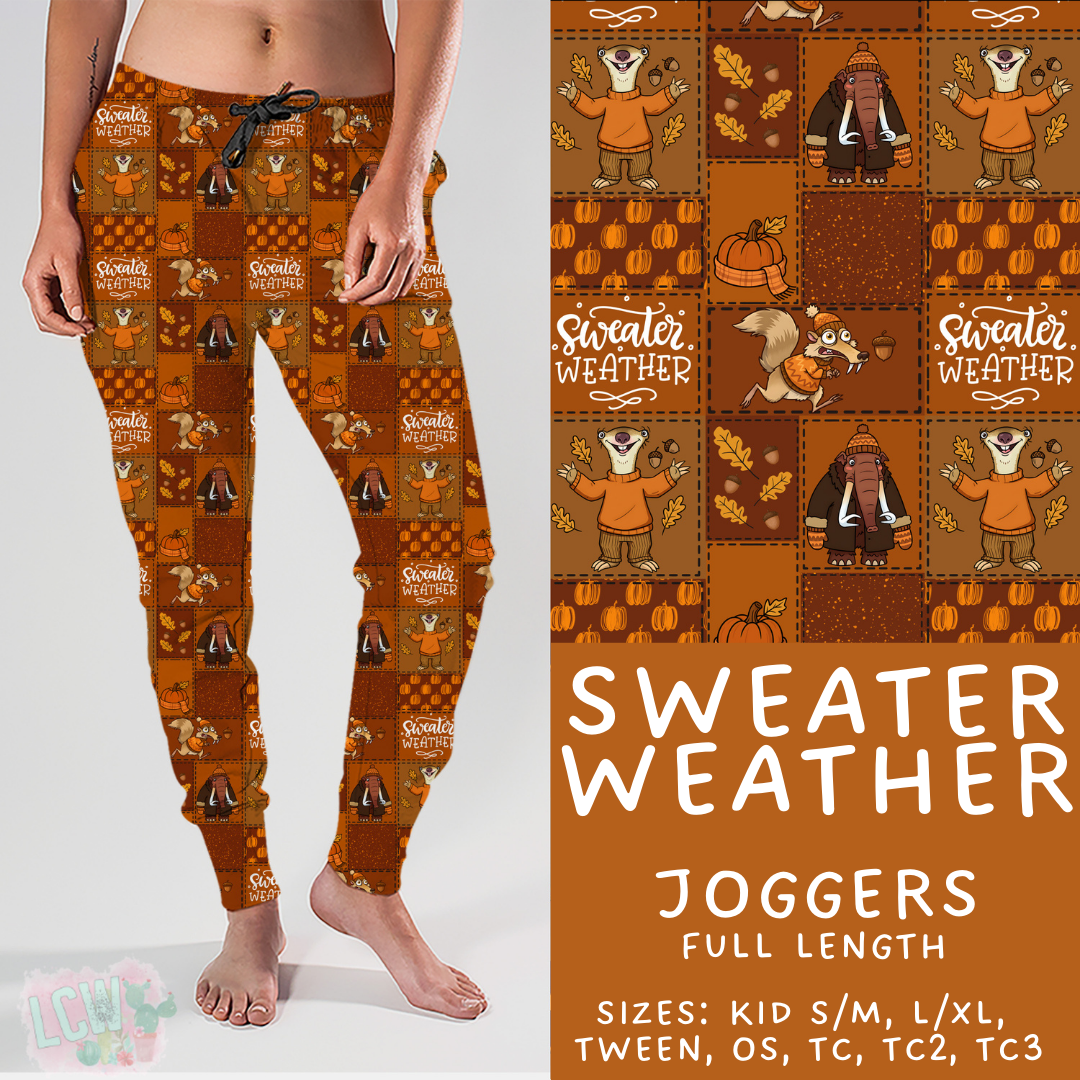Batch #409 - Character Fall 2 - Closes 9/8 - ETA late October - Sweater Weather Joggers