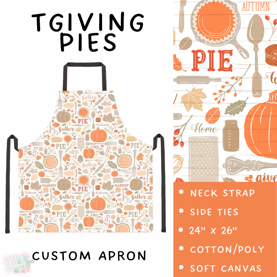 Batch #405 - Oh My Gourd, Let's Bake! - Closes 9/1 - ETA mid/late October - TGiving Pies Apron