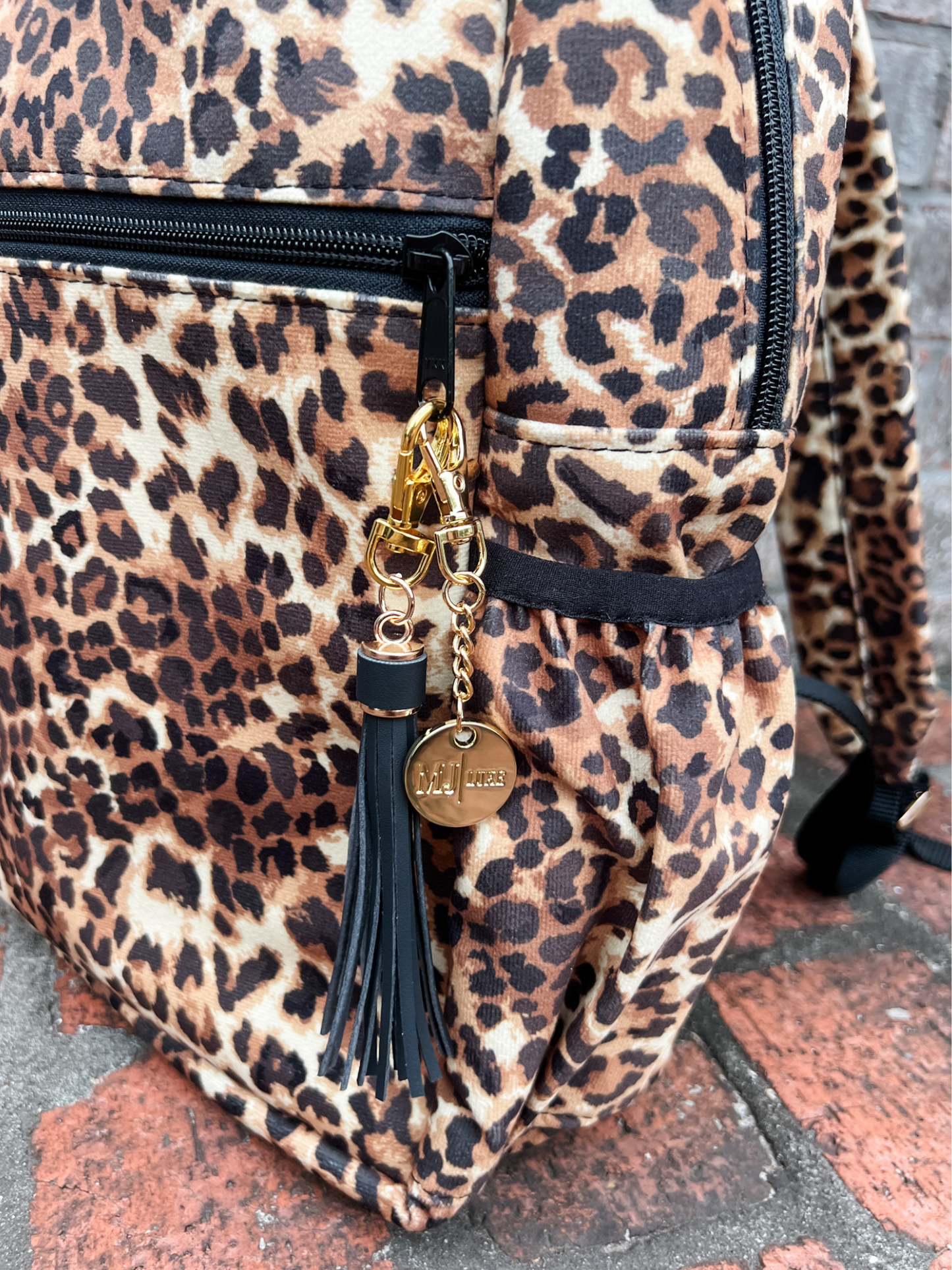 The Lady Leopard Backpack Duet