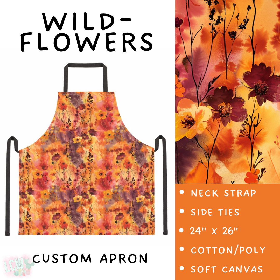 Batch #405 - Oh My Gourd, Let's Bake! - Closes 9/1 - ETA mid/late October - Wildflowers Apron