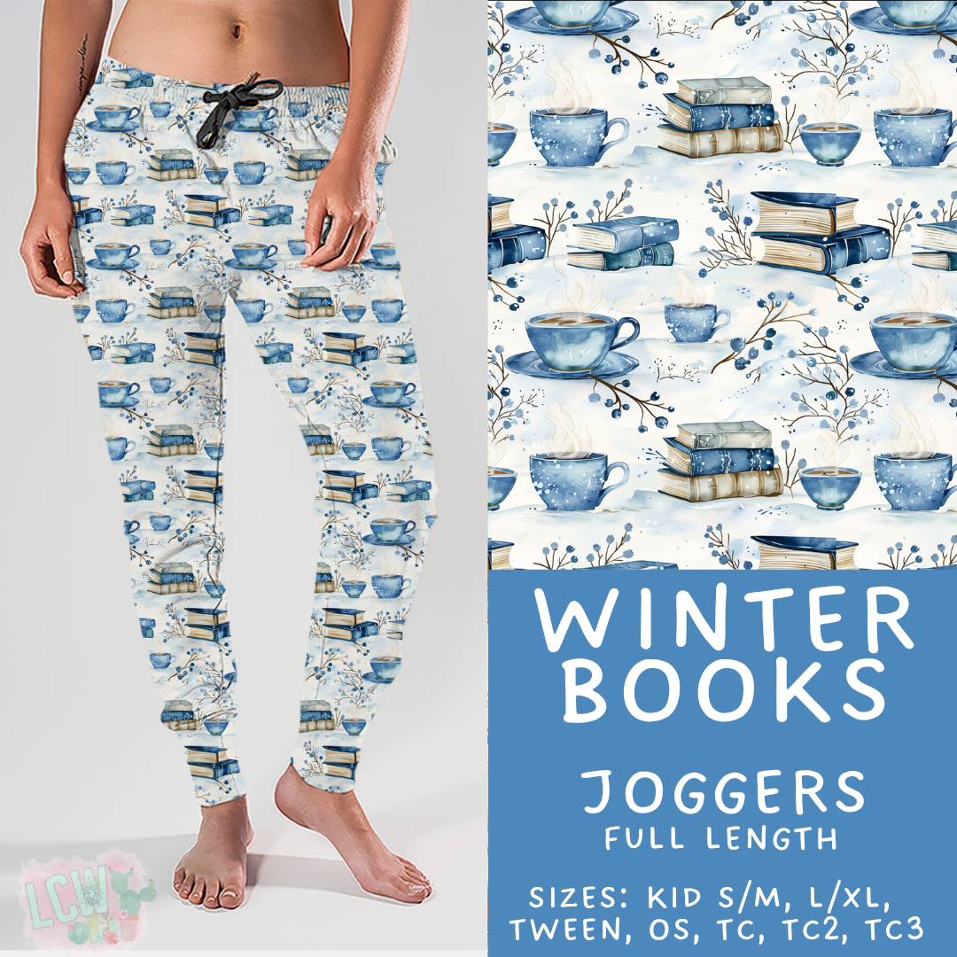 Batch #435 - Winter Wonderland 3 - Closes 10/23 - ETA early/mid Dec - Winter Books Joggers