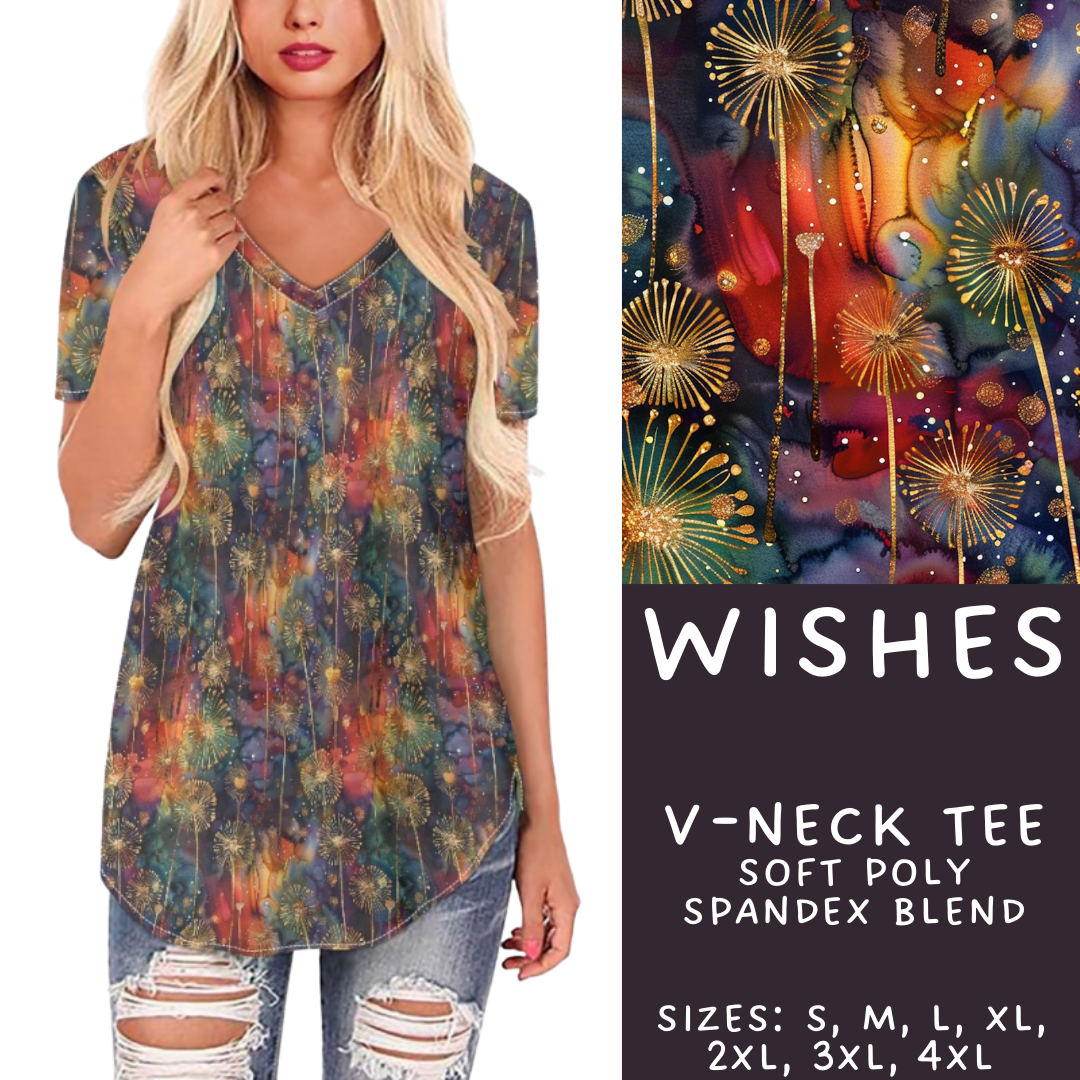 Batch #408 - Fun Run 14 - Closes 9/5 - ETA mid/late October - Wishes V-Neck Tee