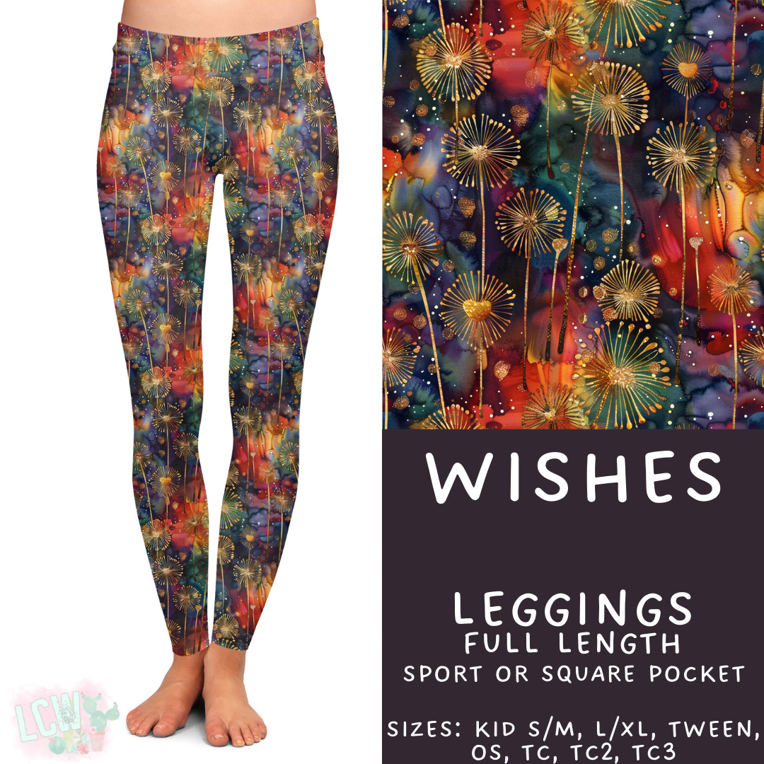 Batch #408 - Fun Run 14 - Closes 9/5 - ETA mid/late October - Wishes Full Length Leggings
