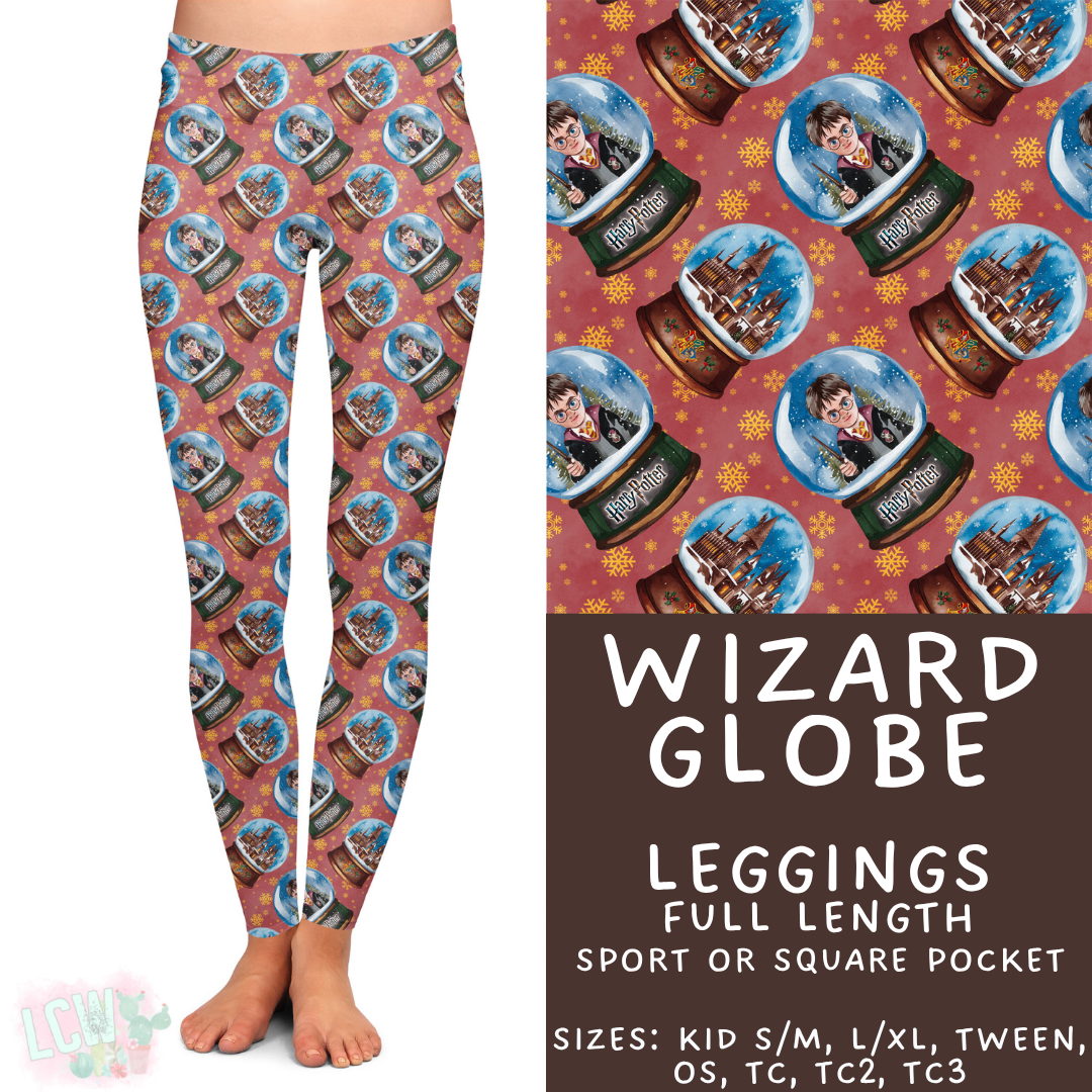 Batch #432 - Winter Globes - Closes 10/17 - ETA early December - Wizard Globe Full Length Leggings