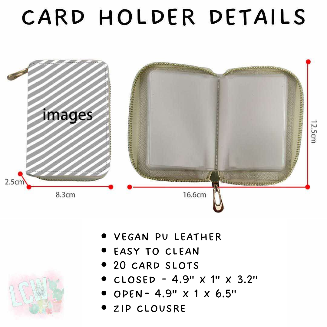 Batch #460 - Zip It Collection - Closes 12/5 - ETA late Jan - Cabin Plaid Card Wallet