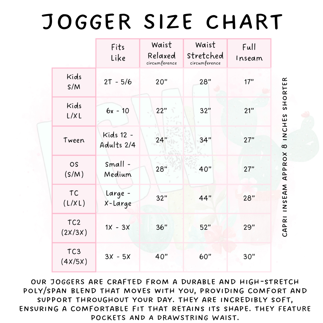 Batch #407 - Fall Fun 2 - Closes 9/4 - ETA mid/late October - Sunny Pumps Joggers