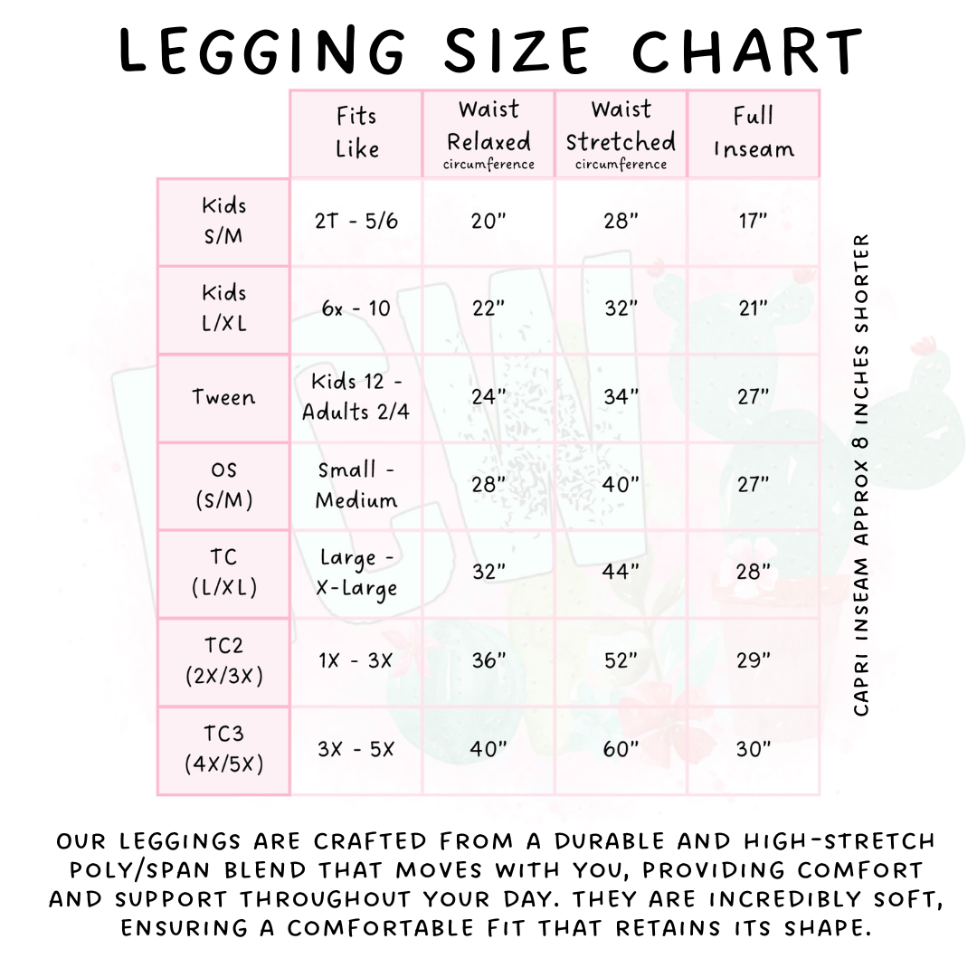 Batch #407 - Fall Fun 2 - Closes 9/4 - ETA mid/late October - Gnome Leaves Full Length Leggings