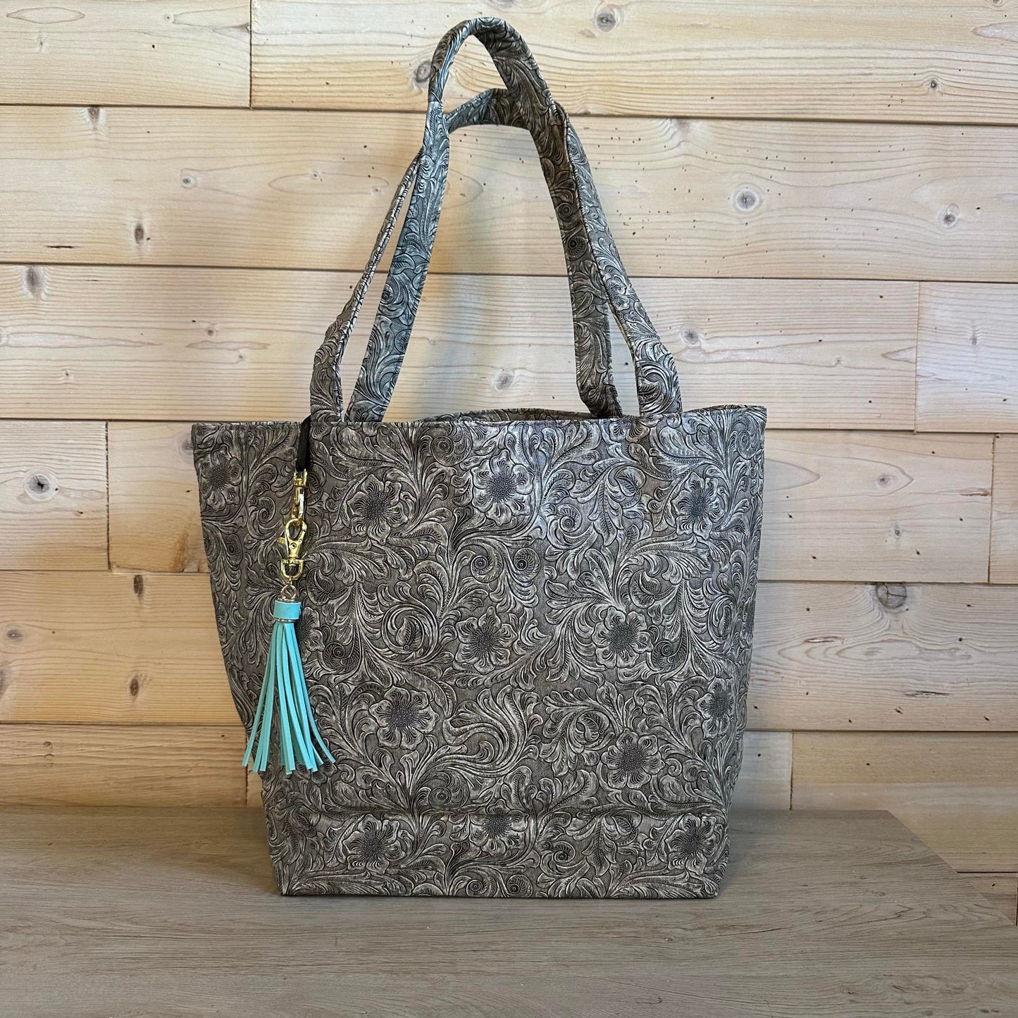 Southern Charm Leopard Custom Makeup Junkie Daykeeper Tote