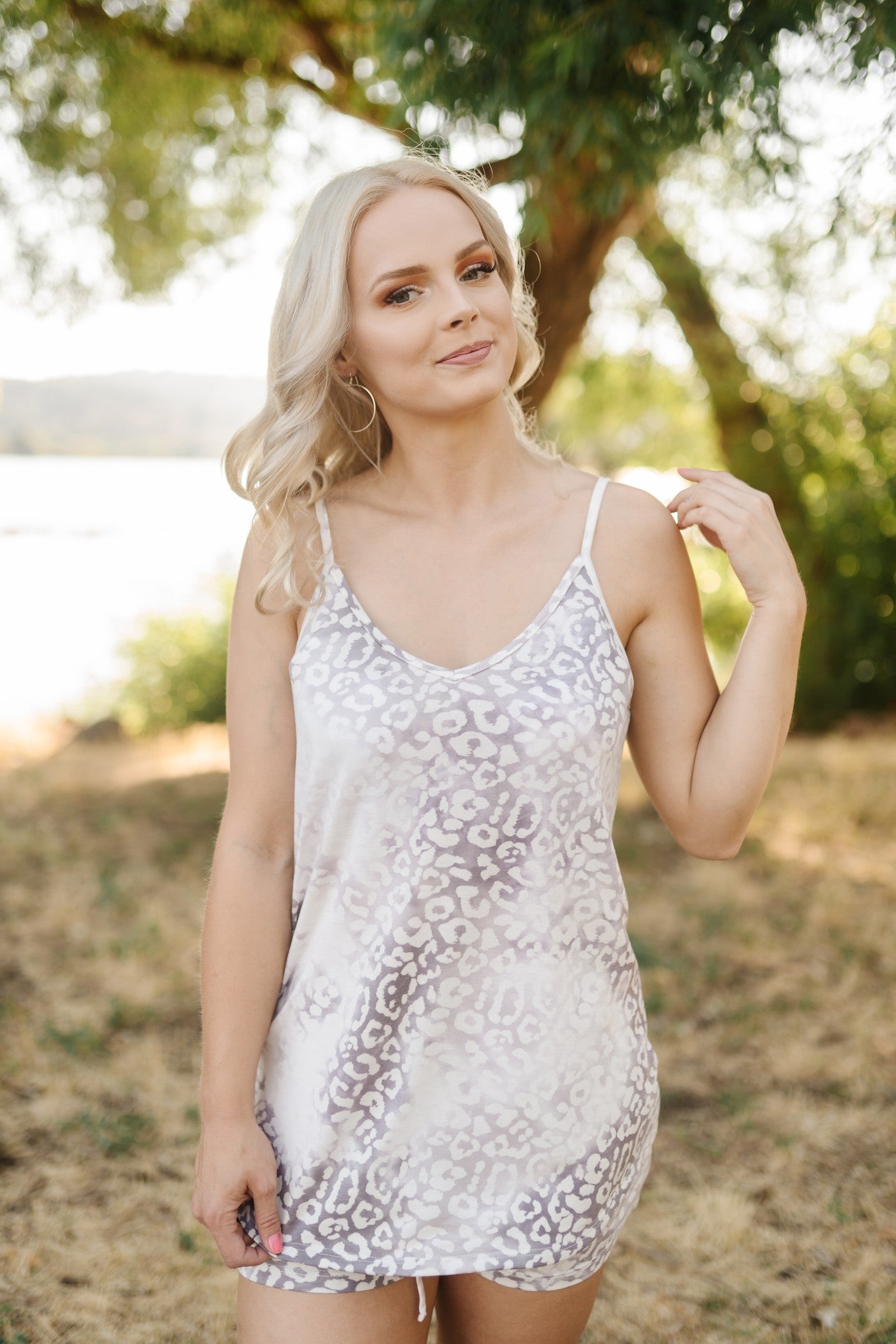 Sparkle All Night Sleep Tank