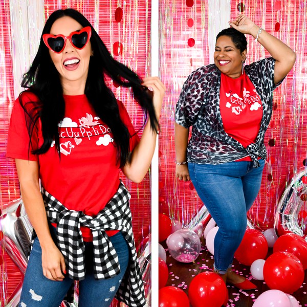 Cupid Big Chief Valentine T-Shirt