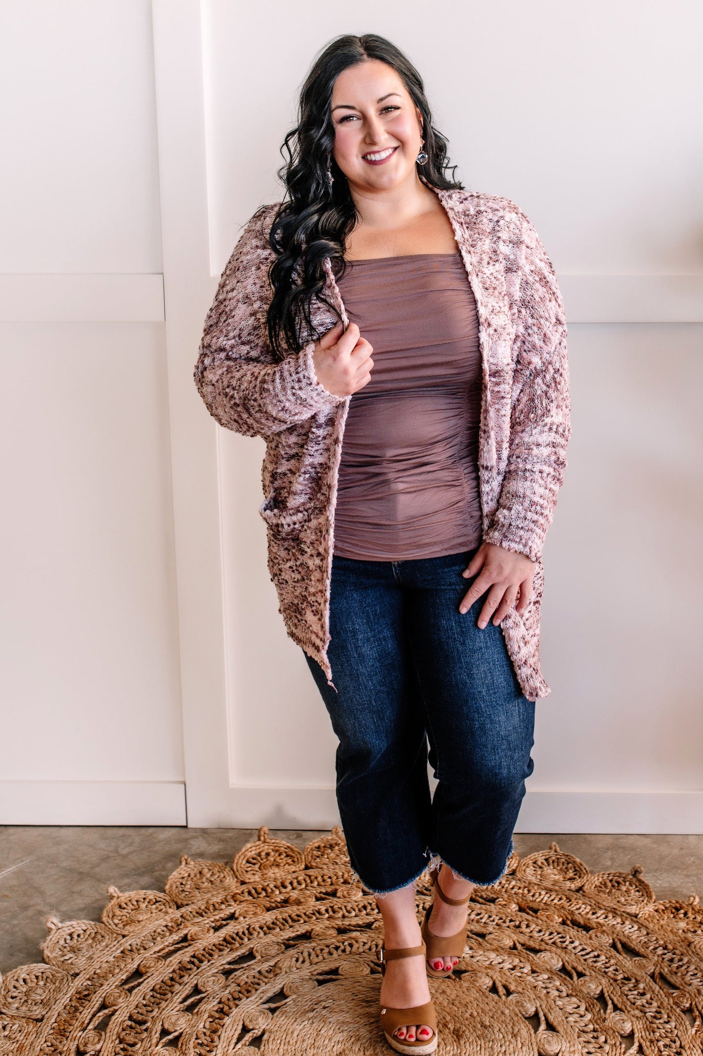 Ruched Square Neck Top In Enchanted
