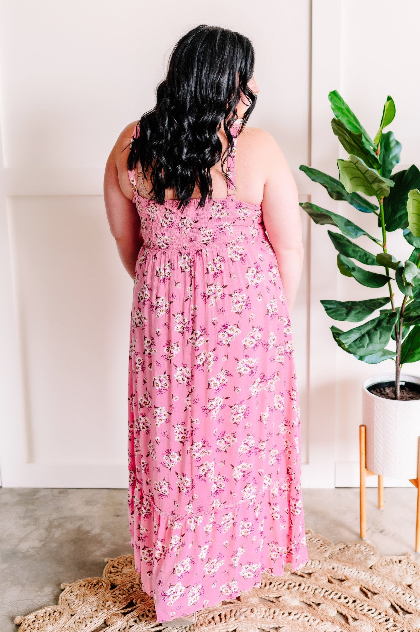 Picking Daisies Dress In Soft Pink