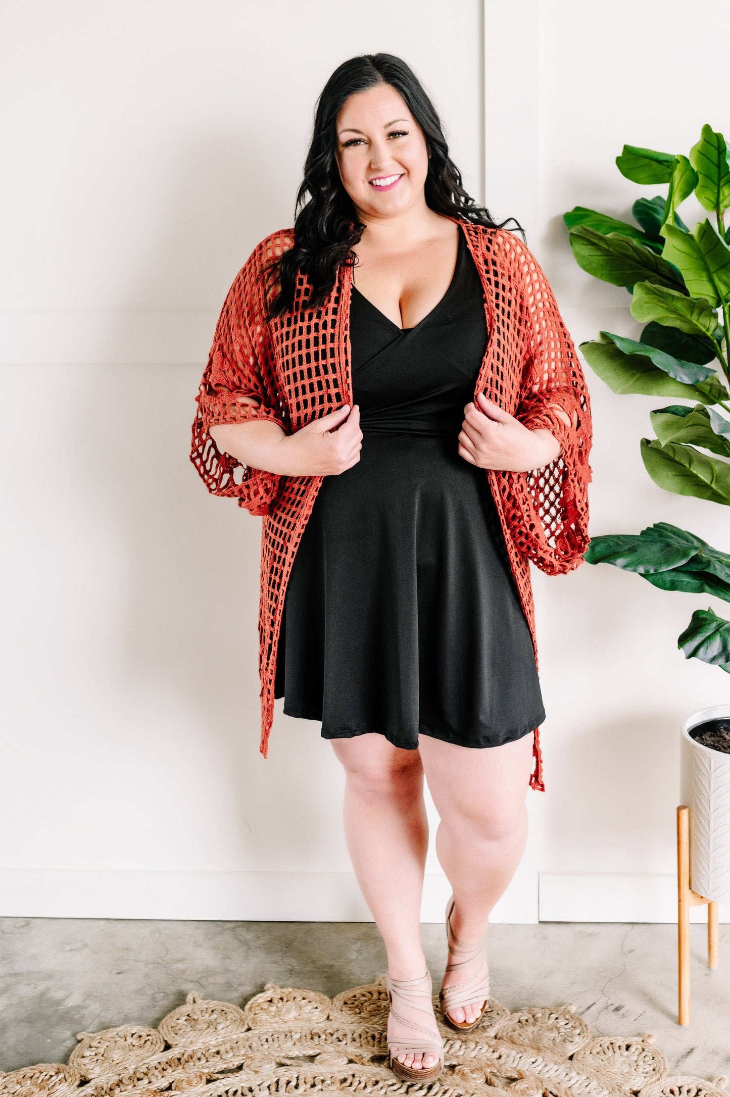 Sleeveless Dress With Shorts In Deep Black