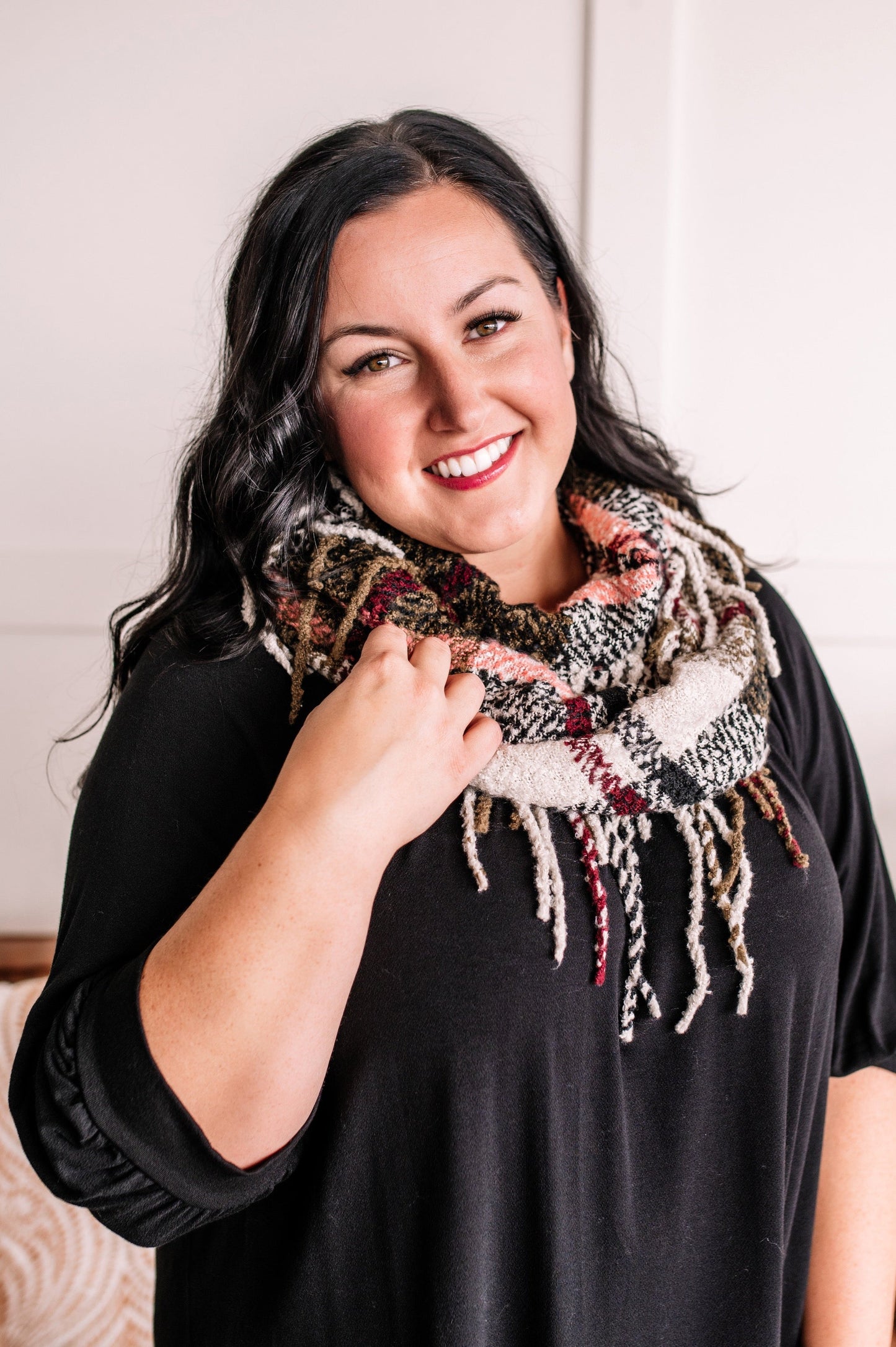 Tiny Bubbles Flowy Top In Black Cat