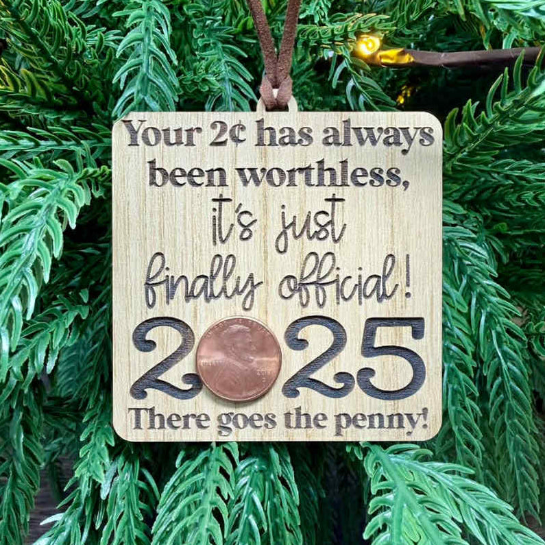 Penny Custom Ornament