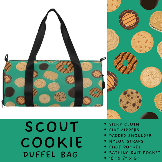 Batch #264 - Travel Collection - Closes 12/31 - ETA - Scout Cookie Duffel Bag