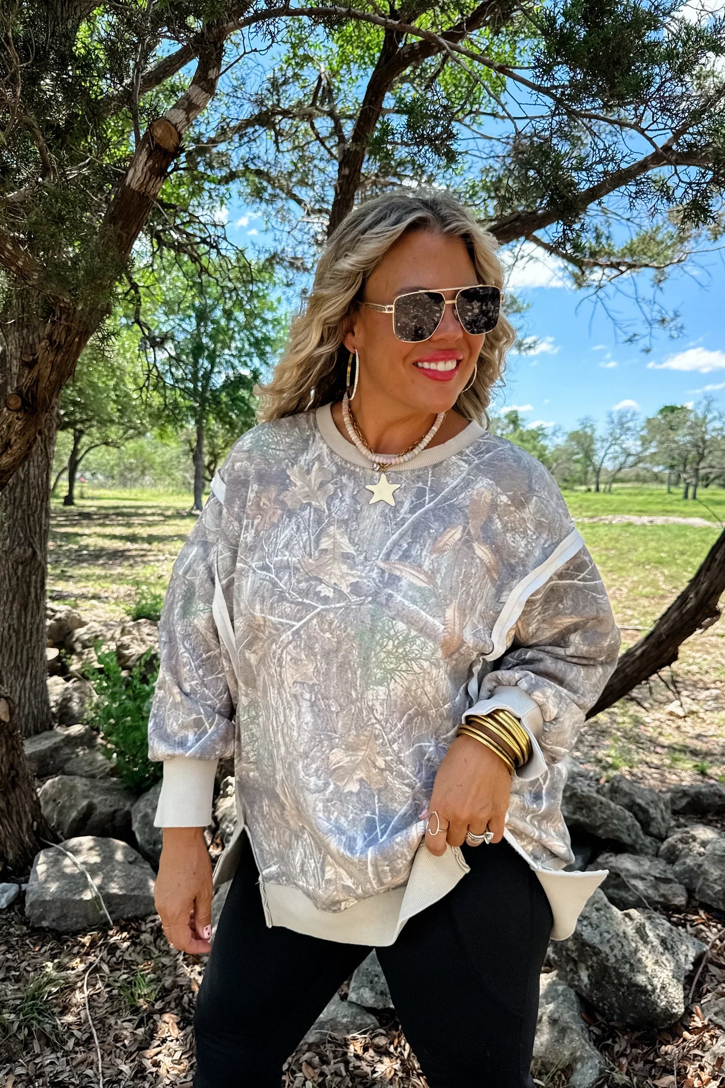 PREORDER: Camo Classic Crew Pullover