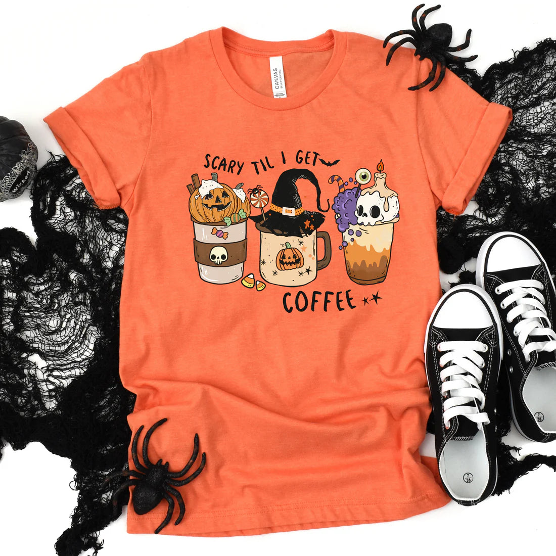 Scary Coffee Graphic Tee