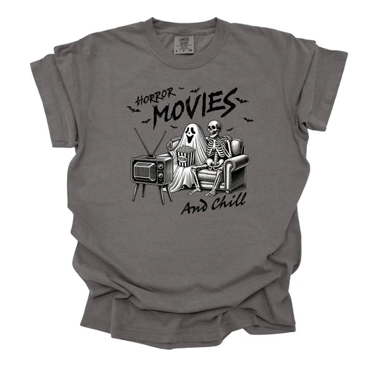 Horror Movies and Chill Graphic Tee