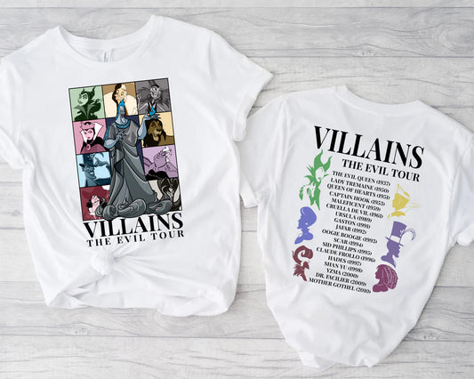 Villain Eras Graphic Tee - Double Sided