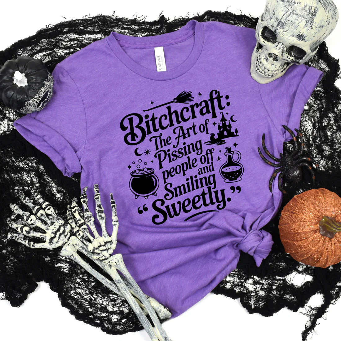 Bitchcraft Halloween Graphic Tee