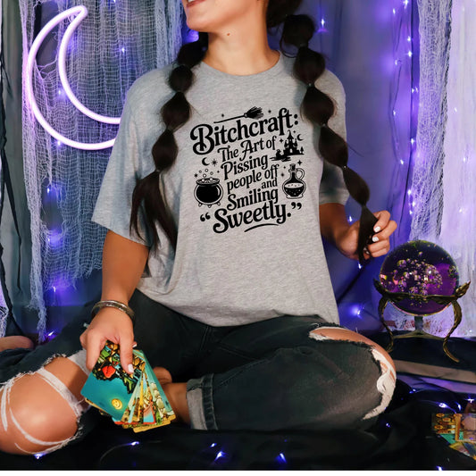 Bitchcraft Halloween Graphic Tee