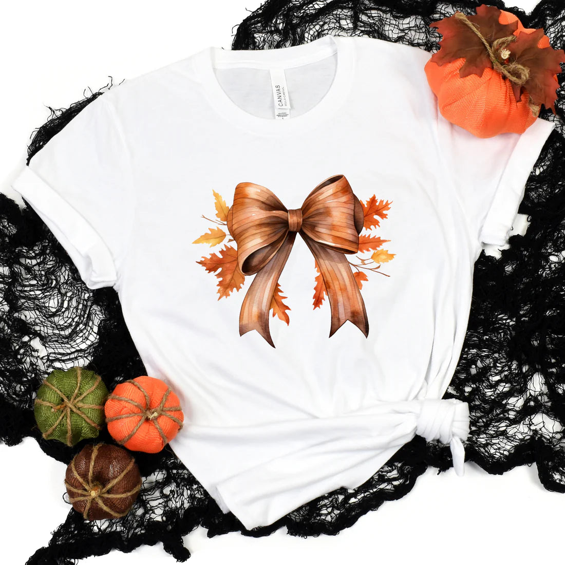 Fall Bow Graphic Tee