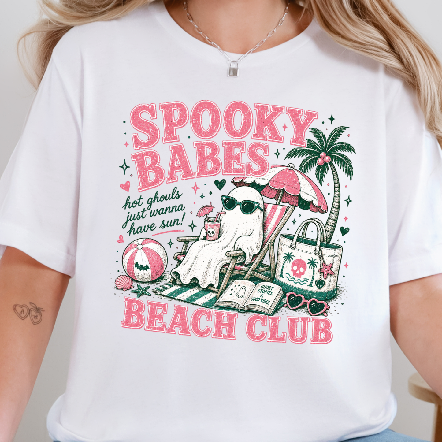 Spooky Babes Beach Club Graphic Tee