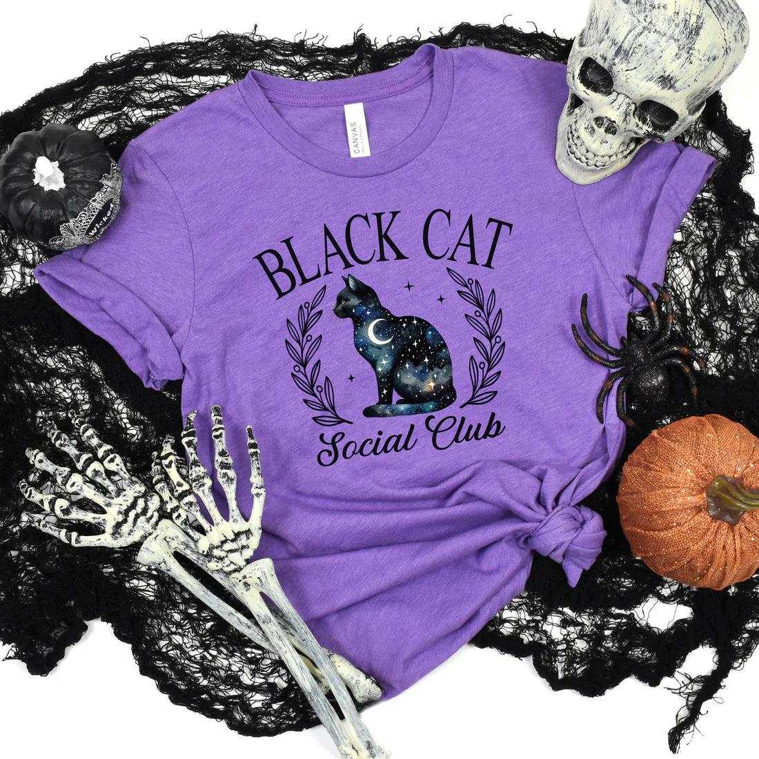 Black Cat Social Club Graphic Tee