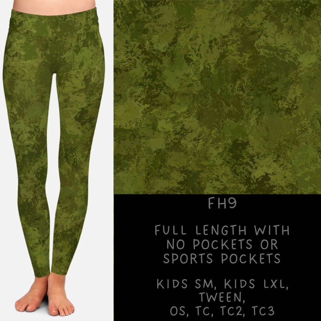 Ready To Ship - Fall Hues - FH9 Leggings - TC