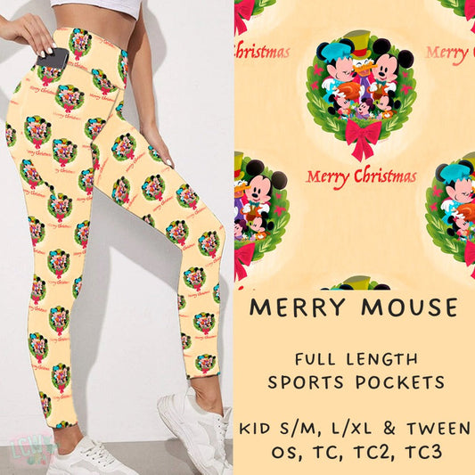 Ready To Ship - Merry Mouse