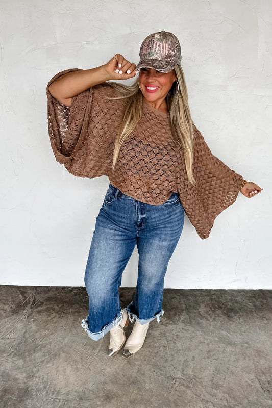 PREORDER: Fall Colors Free Spirit Bell Sleeve Top