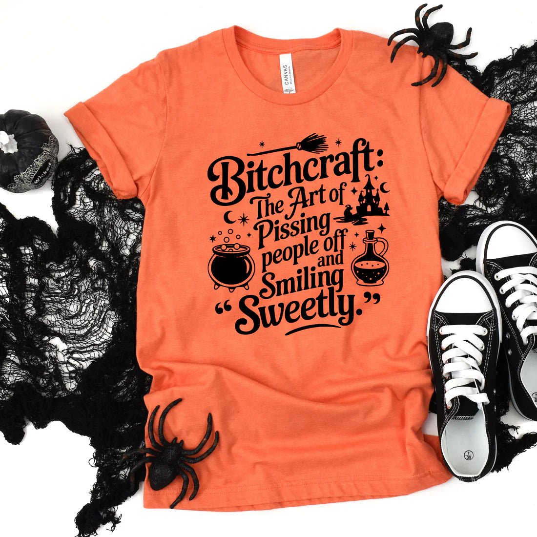 Bitchcraft Halloween Graphic Tee