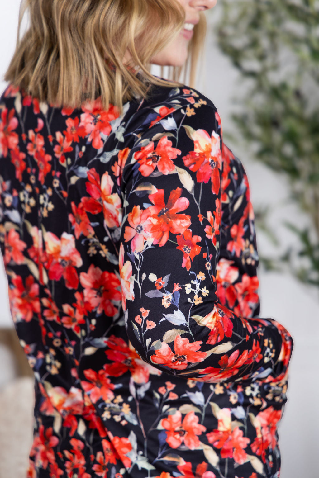 IN STOCK Classic Cardigan - Sunset Floral FINAL SALE