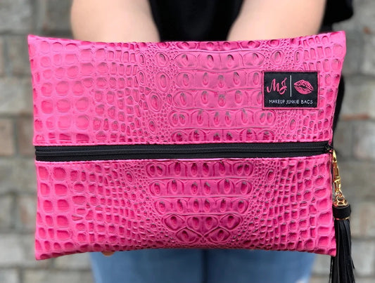 Bubble Gator MJ Pink Makeup Junkie Bag