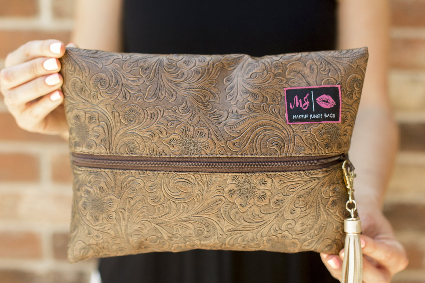 Amarillo Makeup Junkie Bag