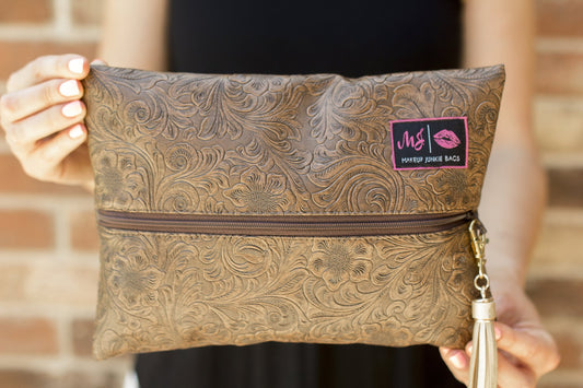 Amarillo Makeup Junkie Bag