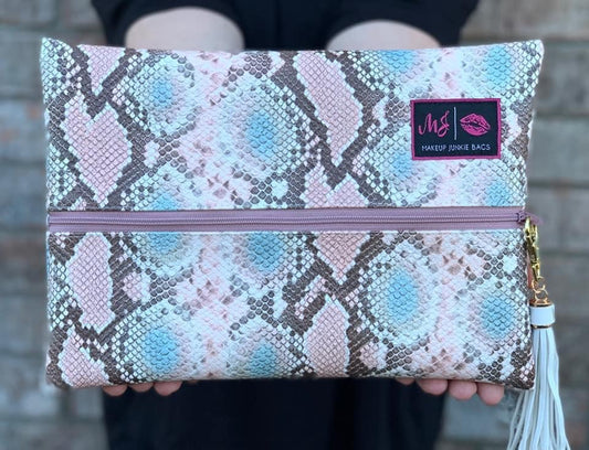 Blush Viper Makeup Junkie Bag