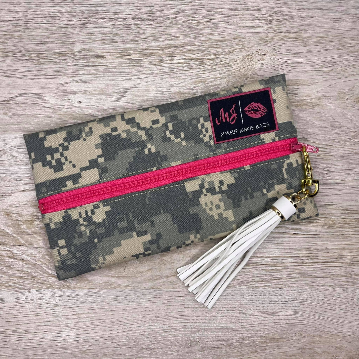 Digital Camo Turnkey Makeup Junkie Bag