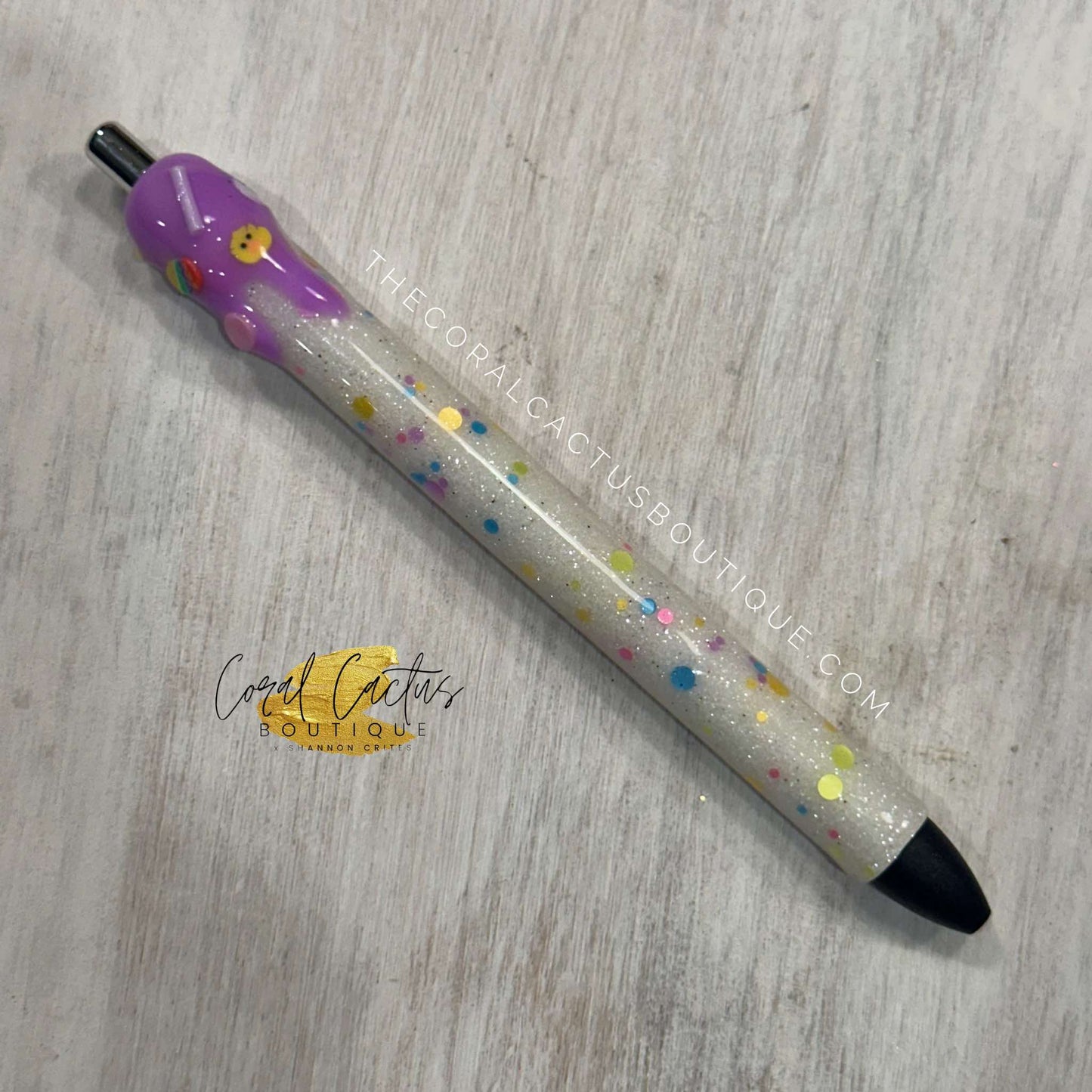 Custom Pen - Easter Drip