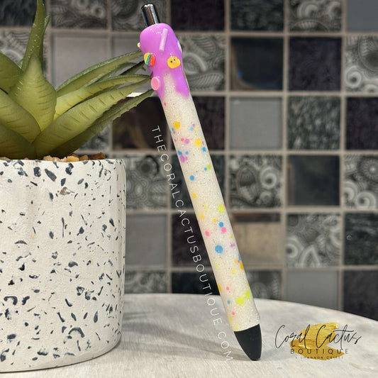 Custom Pen - Easter Drip