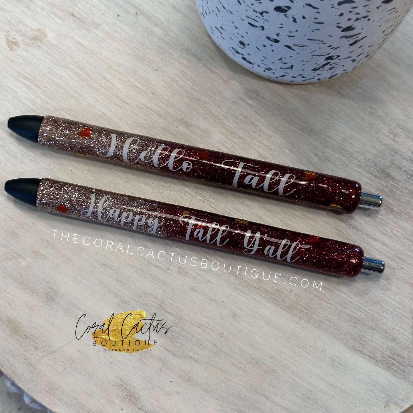 Custom Pen - Fall Leaves