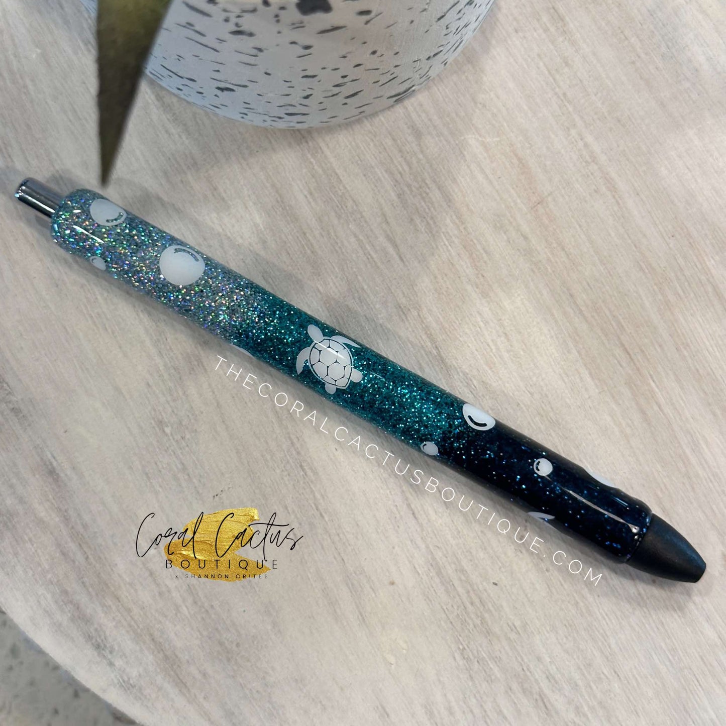 Custom Pen - Sea Turtle