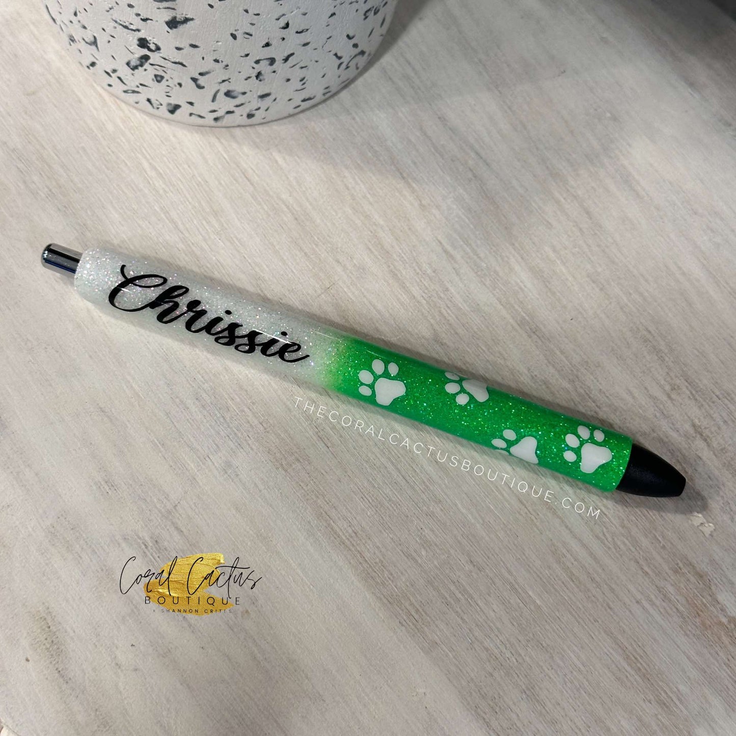 Custom Pen - Paw Print